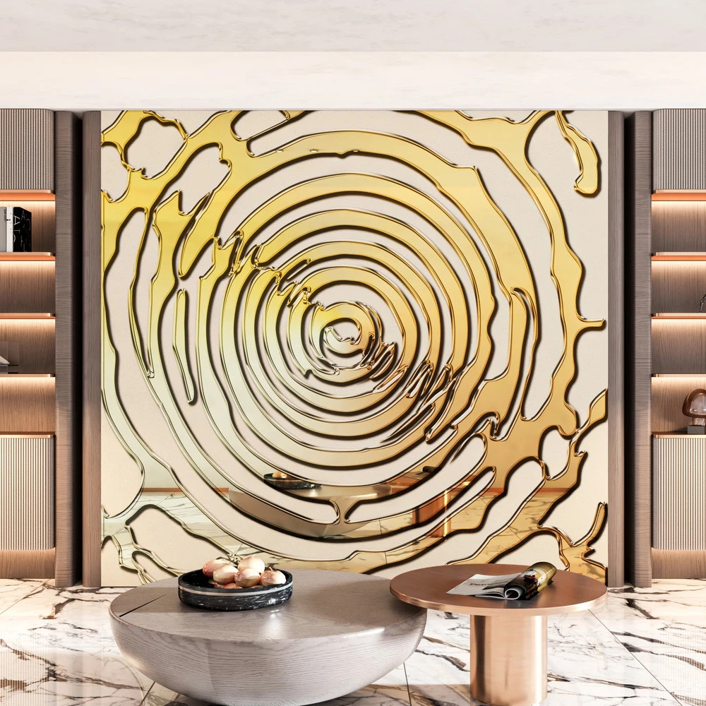 PET Decoration 5mm Bamboo Charcoal Stone Effect PVC Bamboo Charcoal WPC Wall Panel for Villa Interior Decoration