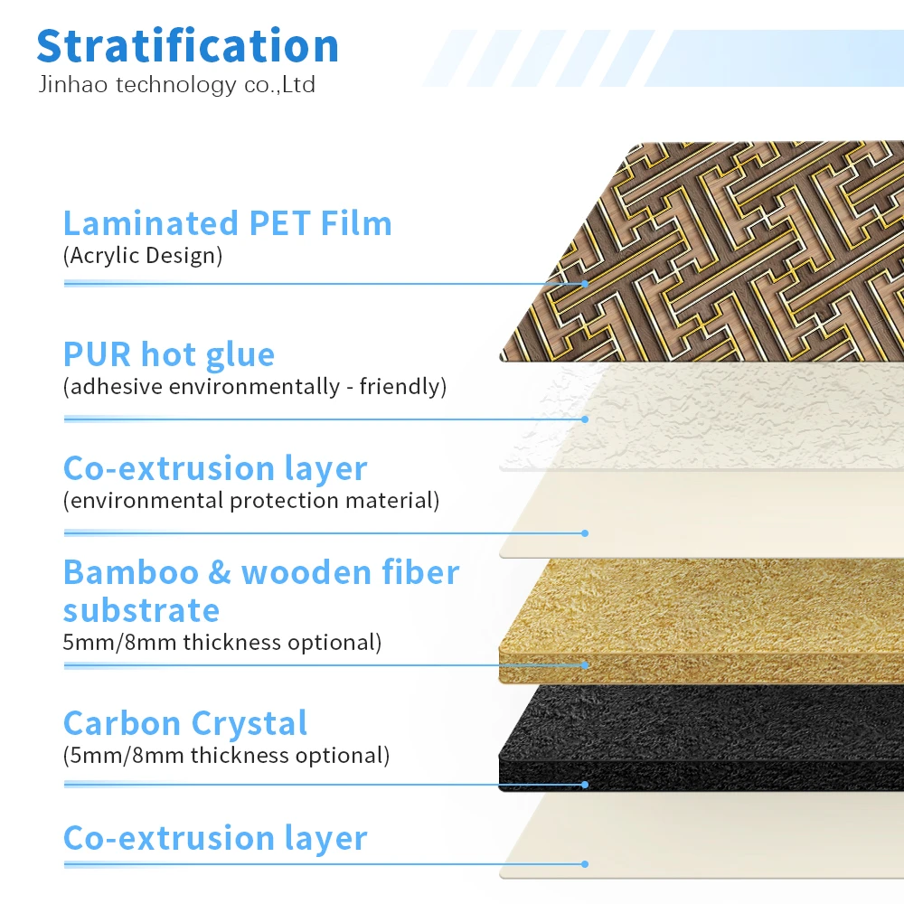 Glossy Bamboo Charcoal Board Veneer Fiber Wall Panel Charcoal Board Bamboo Charcoal Solid Board