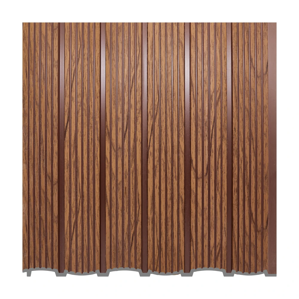 Interior Decoration 3D Batten Wall Panel Board Groove Decor Wooden PS Wall Panel