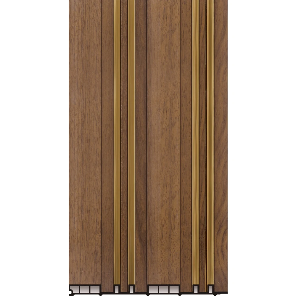 Waterproof Impact-resistant WPC Decorative Interior Home Composite Waterproof Wood Veneer Indoor WPC Wall Panel Sheets Boards
