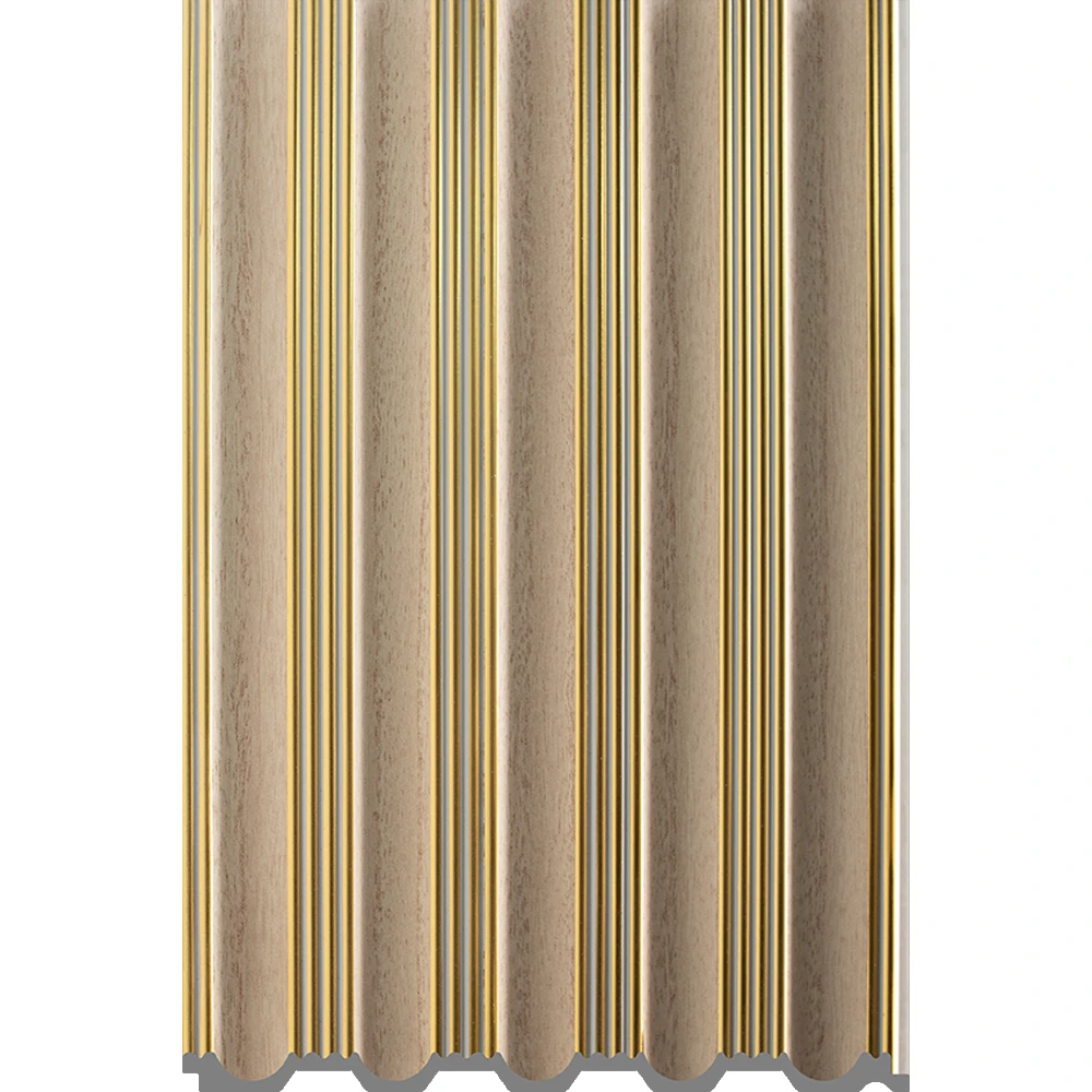 Easy Install Decorative Polystyrene Material Wall Panel Luxury Design Interior PS Cladder for Office Building
