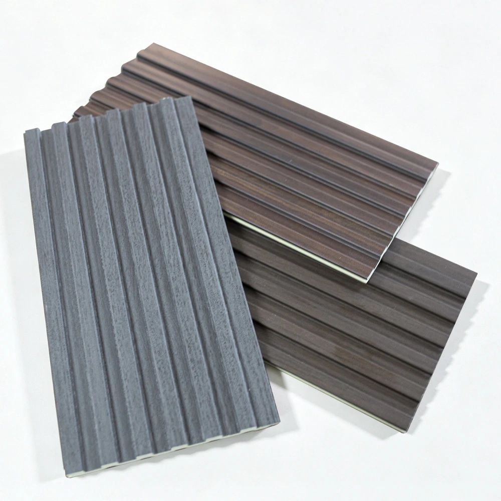 Wholesale Waterproof WPC Luxury Series 5mm Wood Decor Wall Cladding Panels for Living Room Bedroom Hospital & Workshop