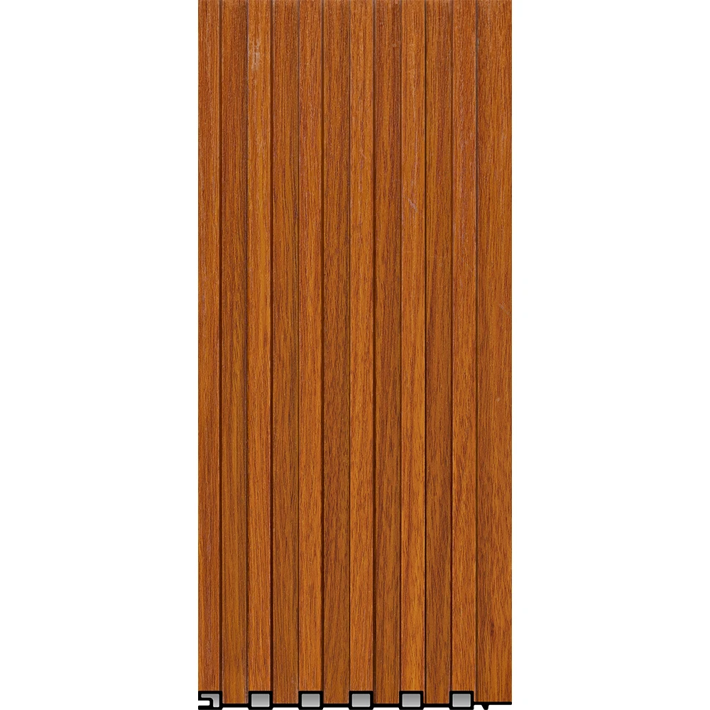 High Quality WPC Fluted Wall Panel for Luxury House Decoration Easy Install Interior Wall Cladding Modern Waterproof Anti-Static