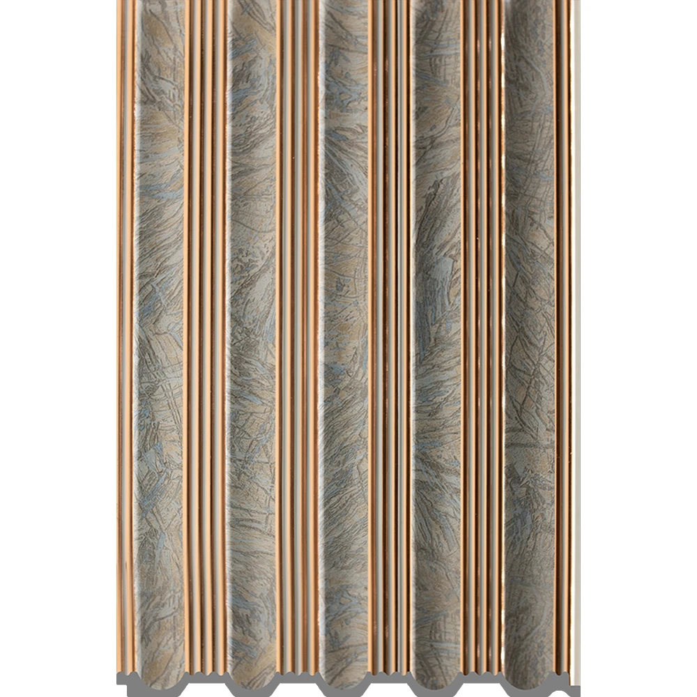 Easy Install Decorative Polystyrene Material Wall Panel Luxury Design Interior PS Cladder for Office Building