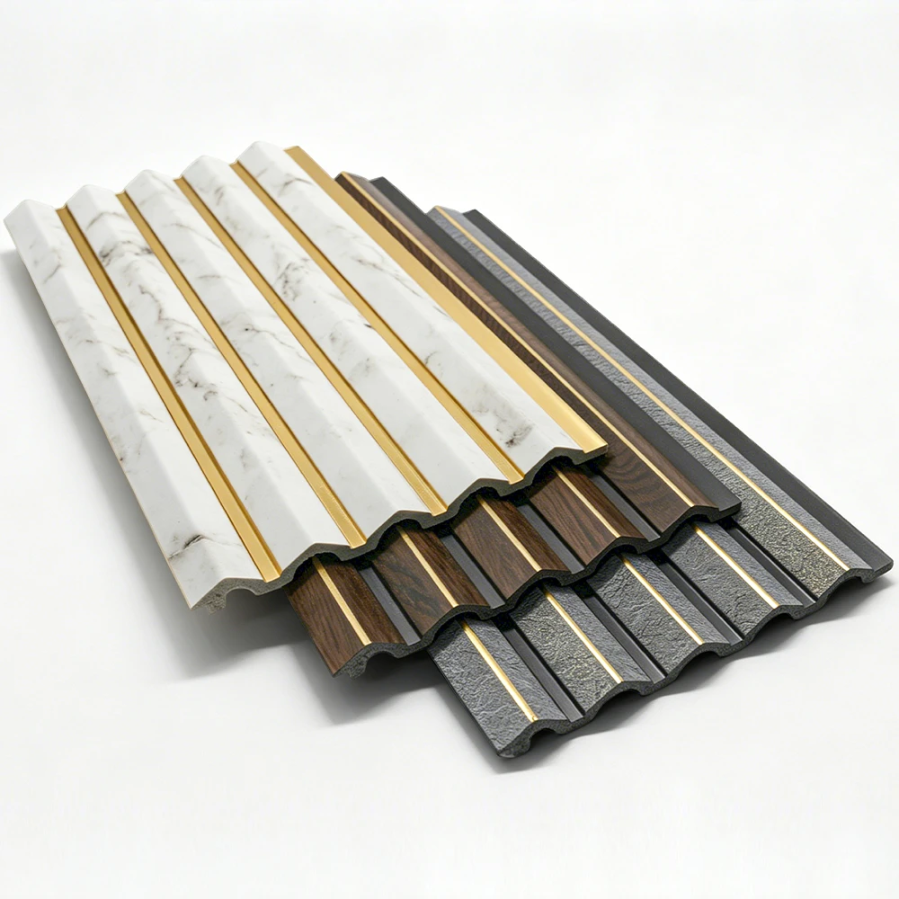 Decorative Modern PS Wall Panel Polymer Foam Wood Alternative Plastic Design Durable Lightweight for Interior Walls