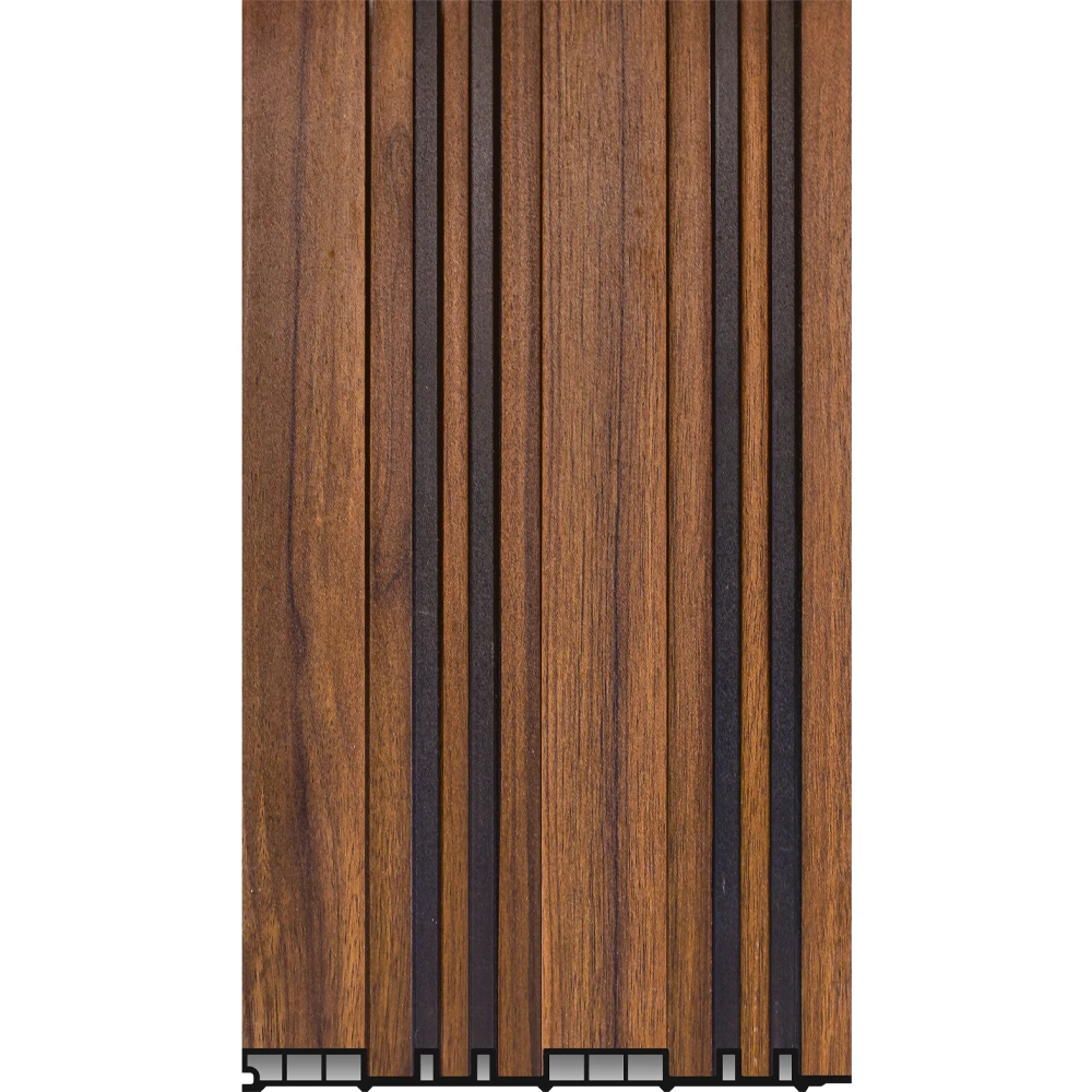 Waterproof Impact-resistant WPC Decorative Interior Home Composite Waterproof Wood Veneer Indoor WPC Wall Panel Sheets Boards