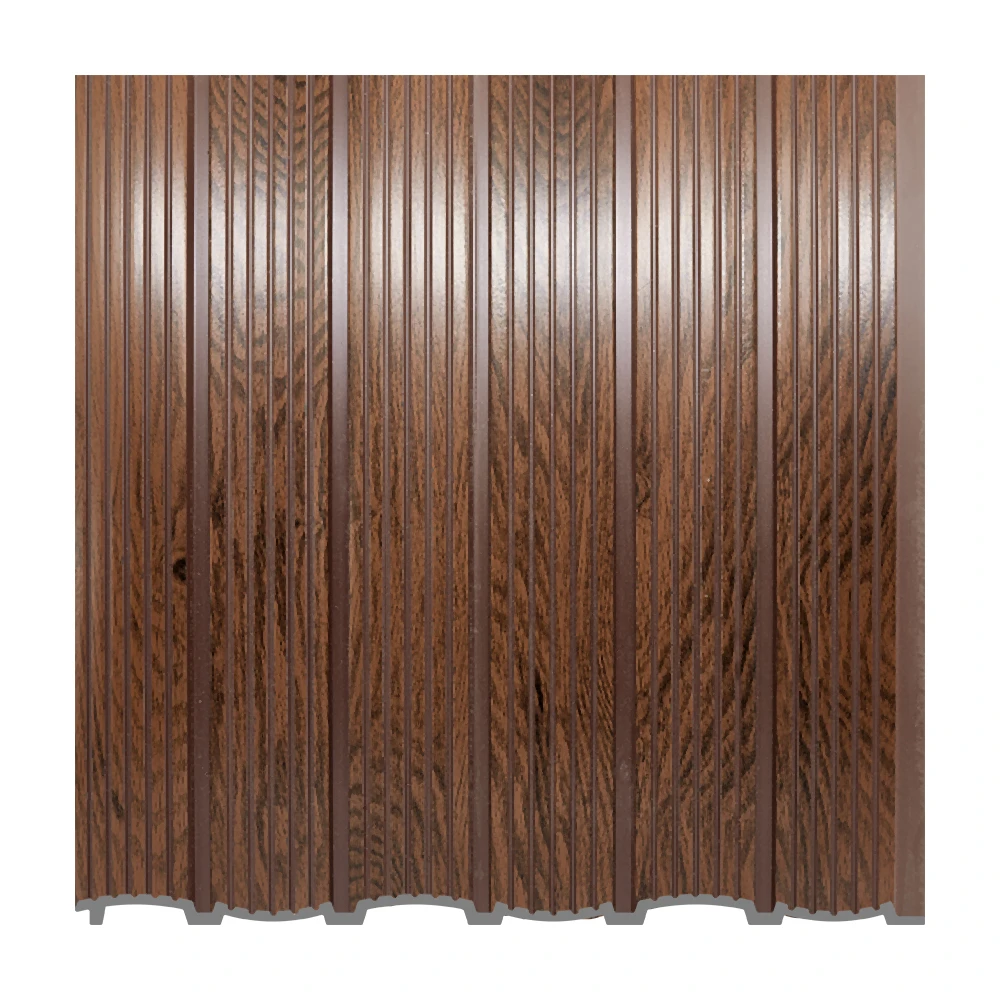 Interior Decoration 3D Batten Wall Panel Board Groove Decor Wooden PS Wall Panel