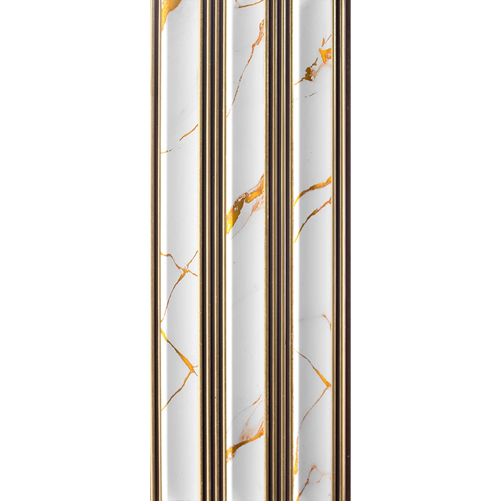 Customized Design Wholesale Indoor TV Background Decoration PS Wall Panel 3D Various Colors Luxury Shaped Wall Panel