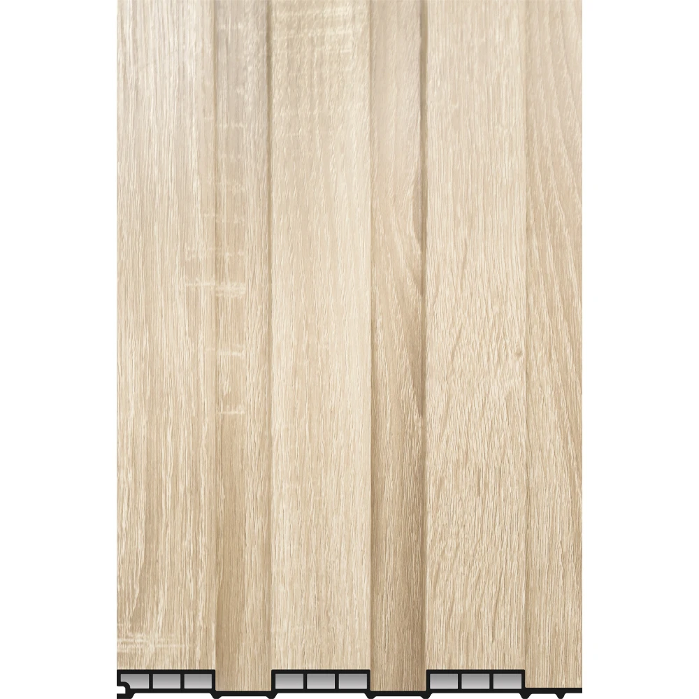 Eco Friendly WPC Wall Panel Anti Moisture Indoor Wall Board for Home Living Room