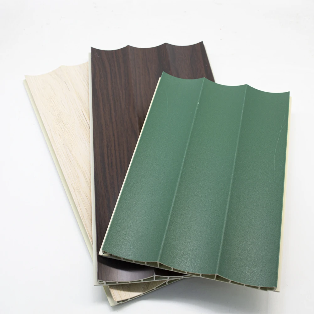 Waterproof PVC Indoor WPC Wall Panel with Wood Decor for Hotel Decorative Applications