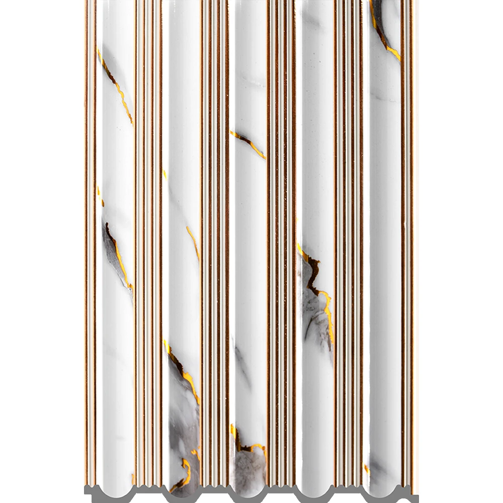 Easy Install Decorative Polystyrene Material Wall Panel Luxury Design Interior PS Cladder for Office Building