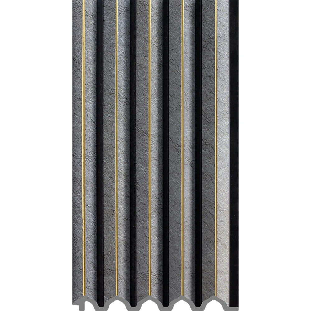 Customized Lightweight PS Wall Panel with Waterproof Feature Curved Interior Design for Household Decoration