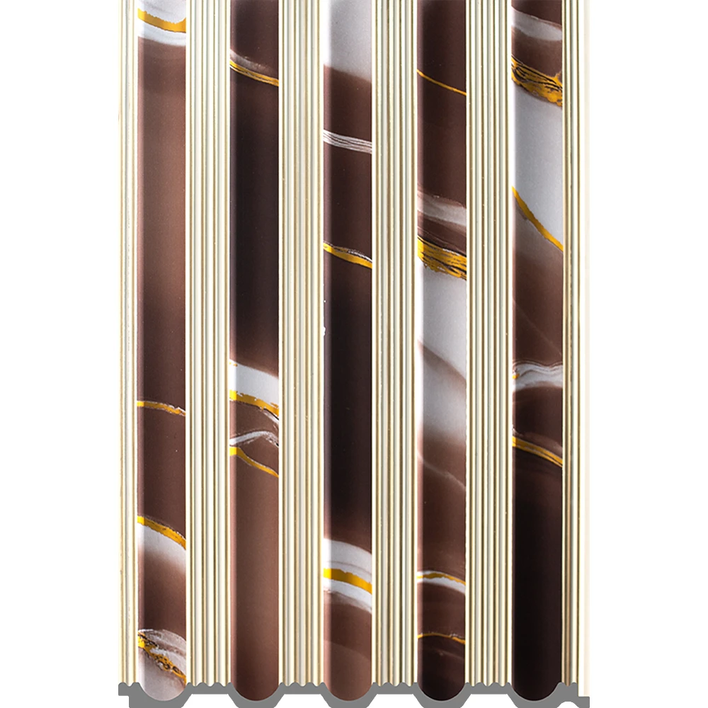 Easy Install Decorative Polystyrene Material Wall Panel Luxury Design Interior PS Cladder for Office Building