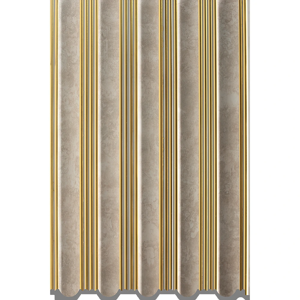 Easy Install Decorative Polystyrene Material Wall Panel Luxury Design Interior PS Cladder for Office Building
