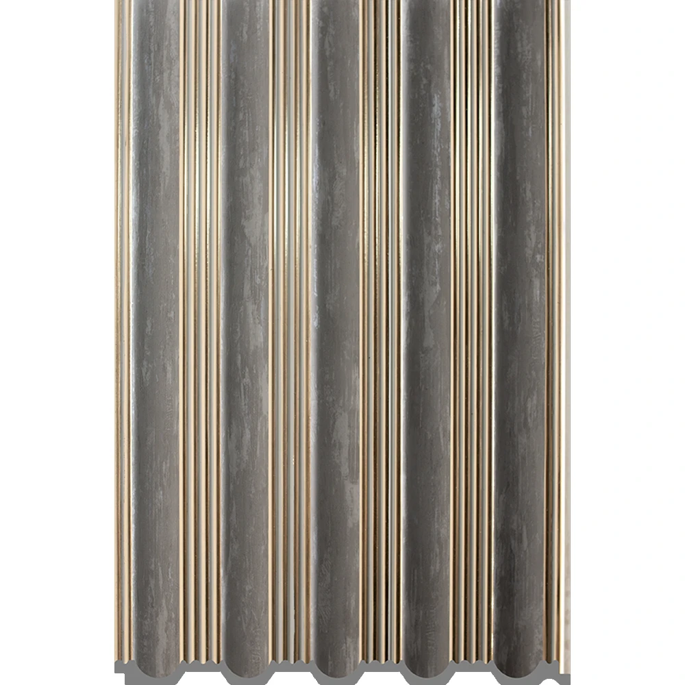Easy Install Decorative Polystyrene Material Wall Panel Luxury Design Interior PS Cladder for Office Building