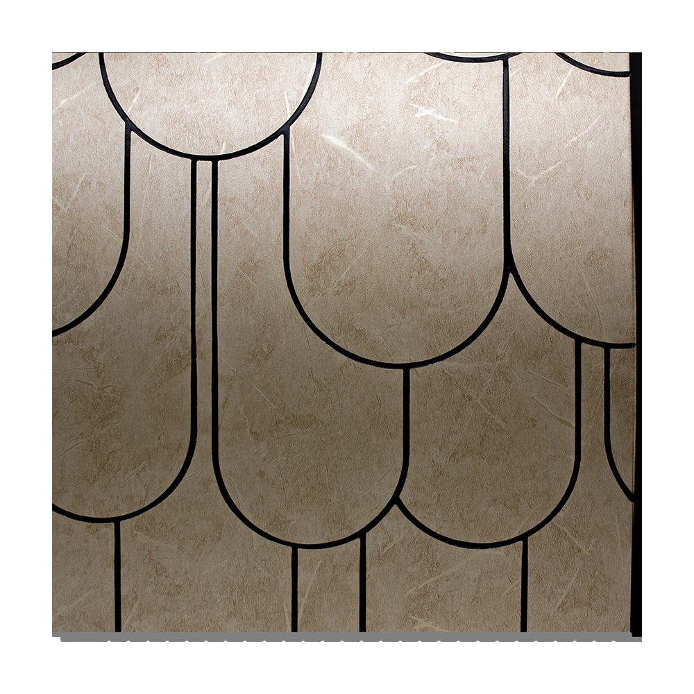 Modern Design Decorative PS WPC 3D Wall Panel Polystyrene Wallboard Anti-Static Moisture-Proof Geometry Pattern Household