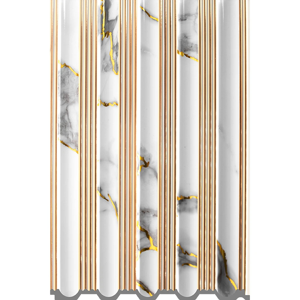 Easy Install Decorative Polystyrene Material Wall Panel Luxury Design Interior PS Cladder for Office Building