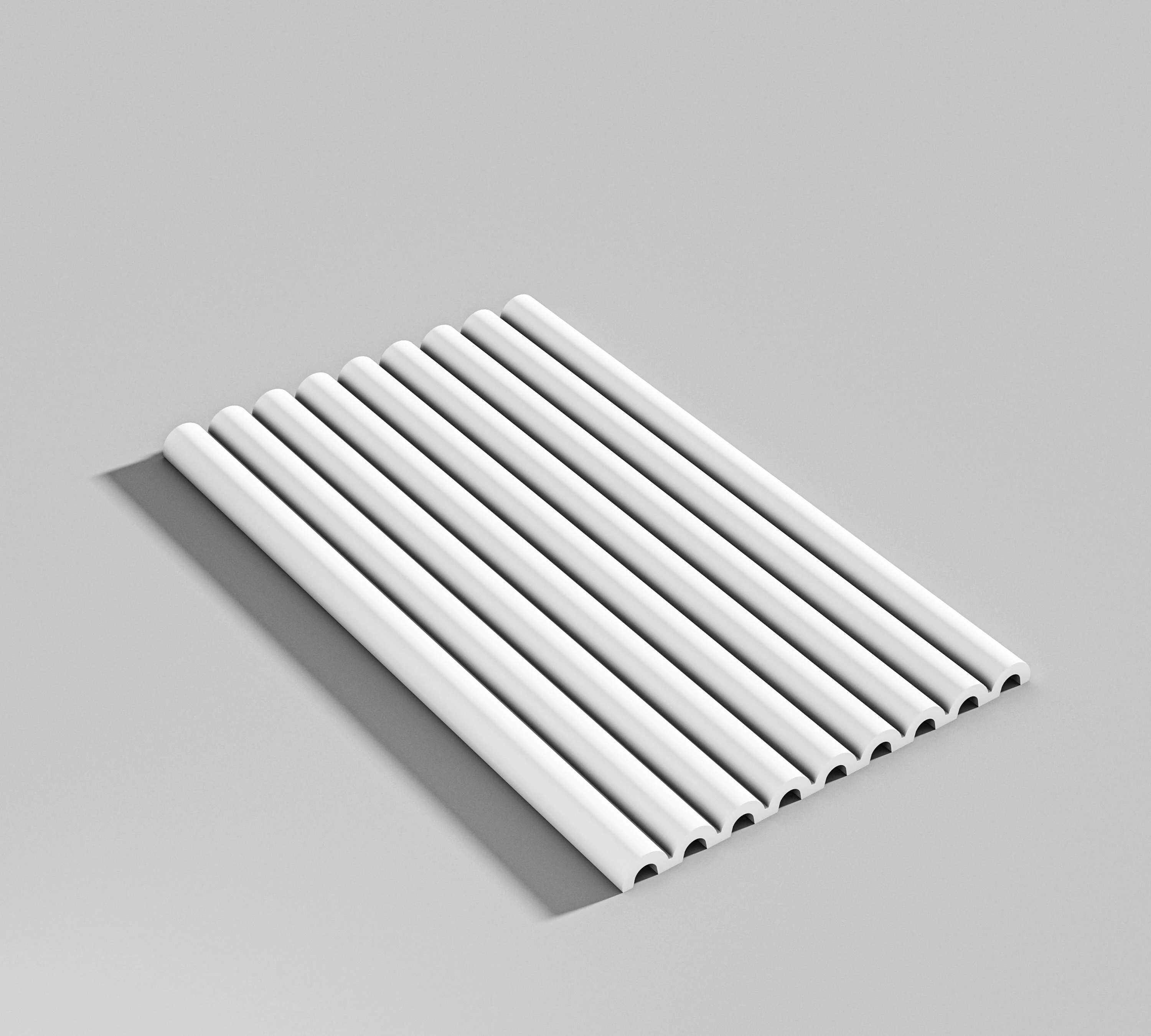 Modern Floor Baseboard PS Wall Skirt Waterproof Light Weight and Easy to Install