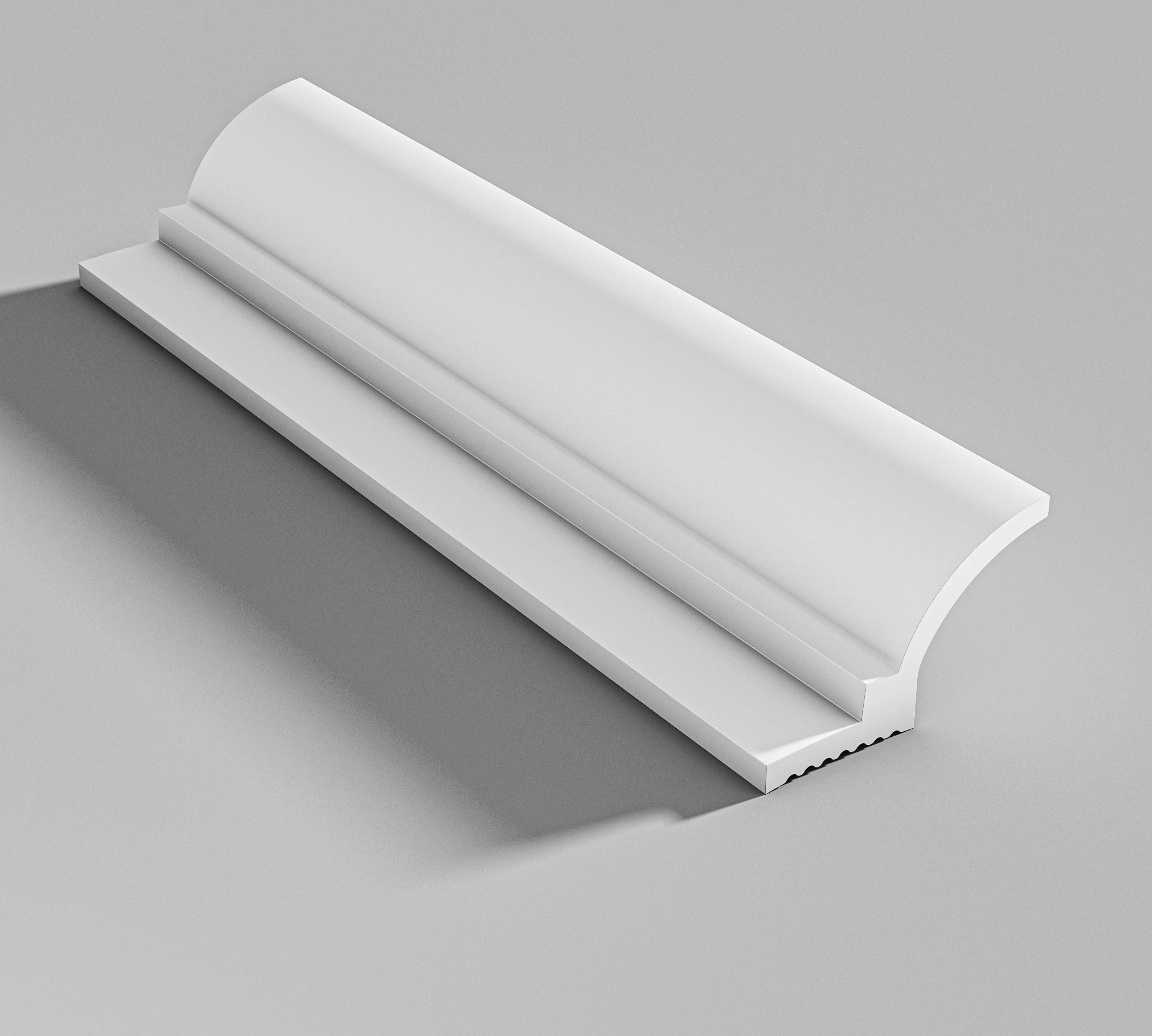 Modern Floor Baseboard PS Wall Skirt Waterproof Light Weight and Easy to Install